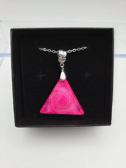 *Pink Petri For A Purpose Collection* Petri Necklace