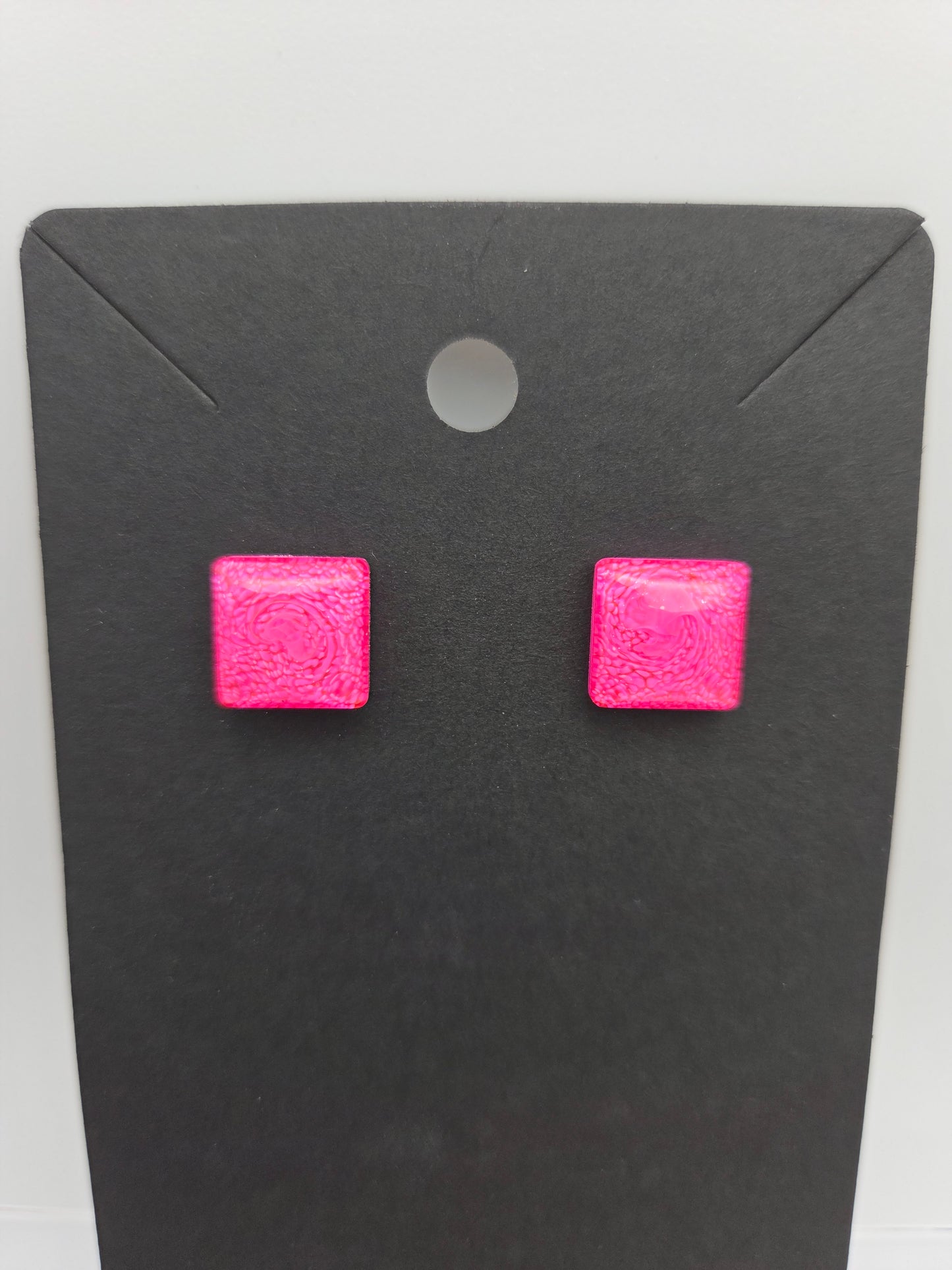 *Pink Petri For A Purpose Collection* Petri Stud Earrings