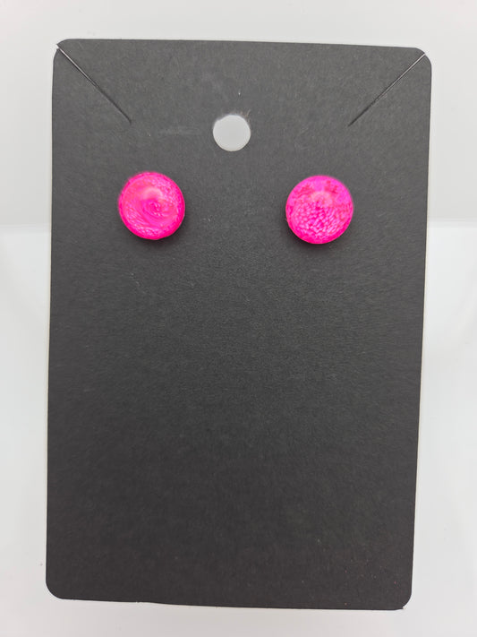*Pink Petri For A Purpose Collection* Petri Stud Earrings