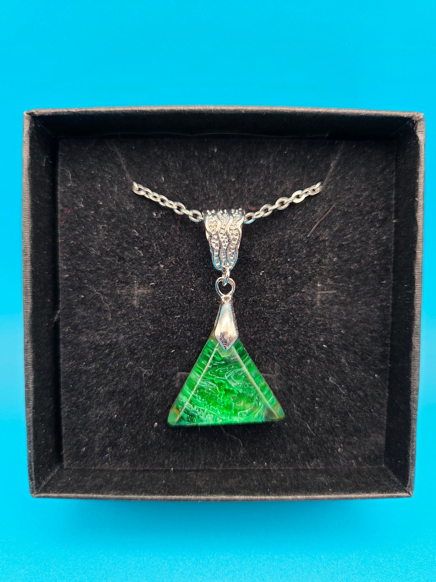 Resin Petite Pendant Necklace - Assorted