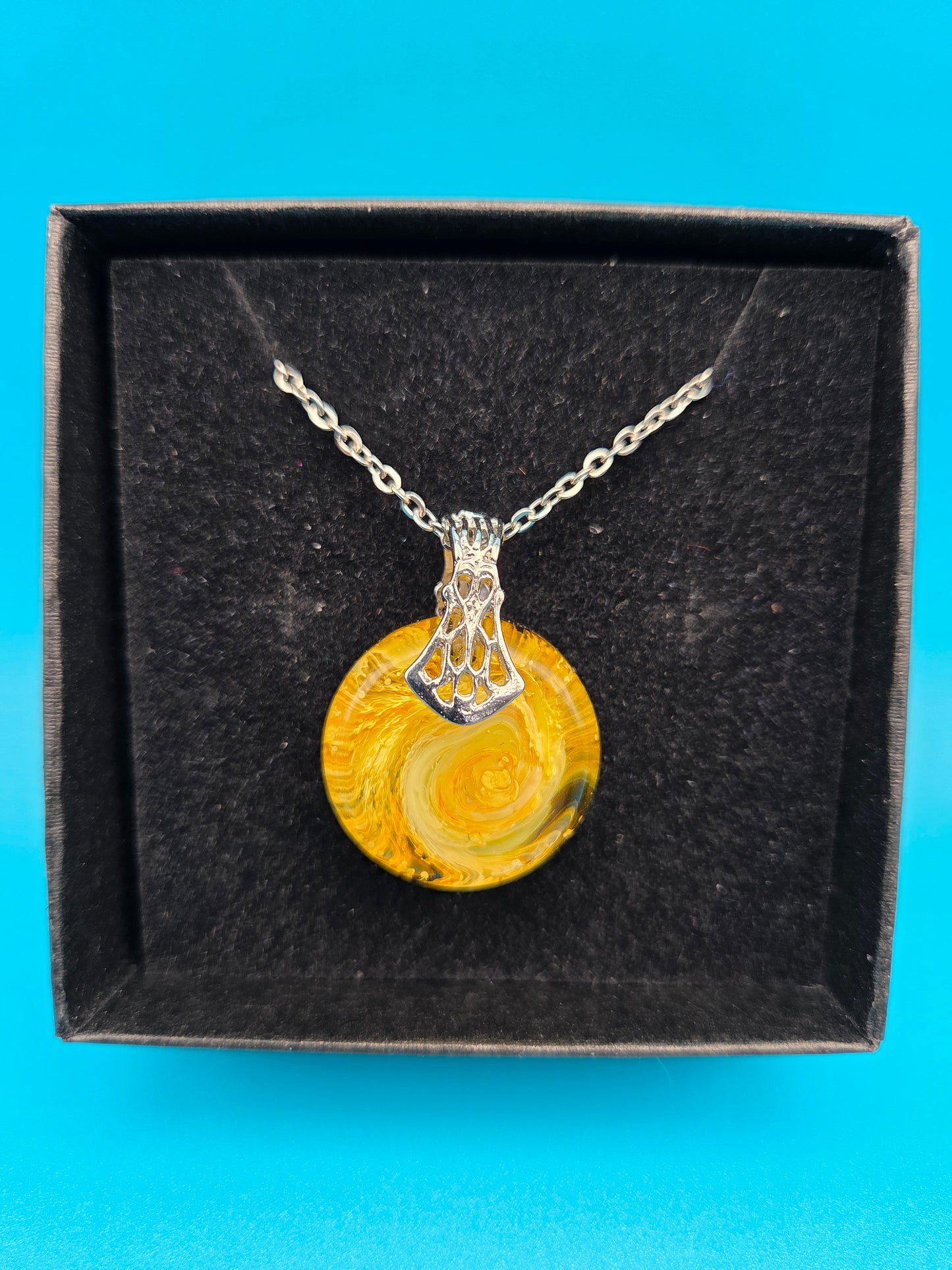 Resin Petite Pendant Necklace - Assorted