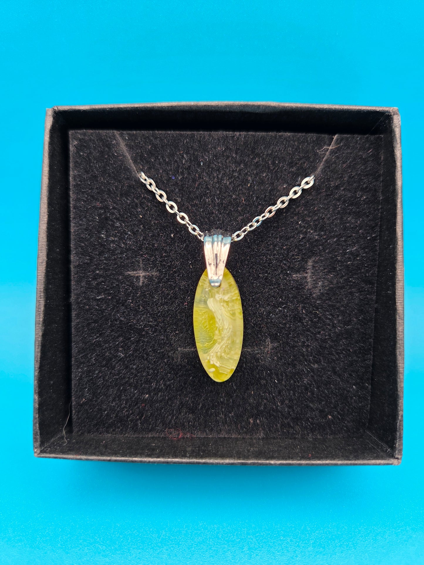 Resin Petite Pendant Necklace - Assorted