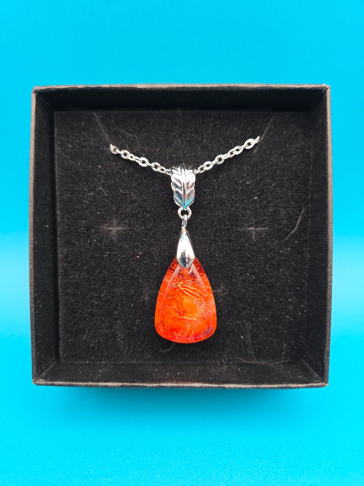Resin Petite Pendant Necklace - Assorted
